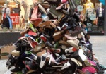 На харьковских улицах создадут инсталляцию из старых ботинок