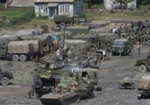 Террористы блокируют трассу под Донецком