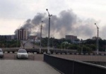Украинские силовики после отступления из Луганского аэропорта взорвали взлетно-посадочную полосу