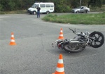 В Харькове столкнулись иномарка и мотоцикл, есть пострадавшие