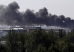 Штаб АТО: Украинские военные отбили атаки боевиков на аэропорт Донецк