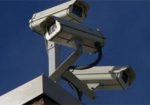 На блокпосту в районе города Счастье установлены видеокамеры для наблюдения за процессом перемирия