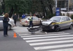 Две иномарки столкнулись в центре Харькова - пострадали три человека