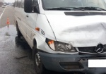 В аварии на Московском проспекте пострадали пассажиры микроавтобуса