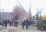 «КАМАЗ» въехал в опору трубы - без тепла остались 10 домов Харькова и детский сад