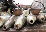 Опасные находки. В харьковском пункте приема металлолома обнаружили части от «Градов» и «Ураганов»