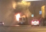 Утром на Салтовке горел автобус
