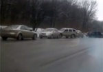 По Харьковом столкнулись три машины - есть пострадавшие
