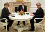 СМИ: В Москве проходят закрытые переговоры Путина, Меркель и Олланда