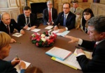 Порошенко и Путин договорились о встрече в «нормандском формате» на среду