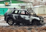Возле Дзержинского суда сгорел джип адвоката