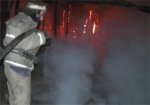 На Харьковщине горел неработающий завод, пострадал охранник