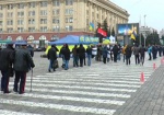 Два митинга в центре Харькова. Протестующие пикетировали облсовет и протестовали повышению «коммуналки»