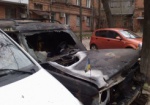 Ночью в Харькове сгорел автомобиль активистов. В милиции подозревают поджог
