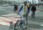 На работу - велосипедом. В Харькове прошла всеукраинская акция городских велолюбителей