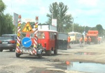 В Харьковской области начался ремонт еще одной дороги, которая ведет в зону АТО