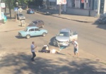 ДТП в центре Харькова - пострадала пенсионерка