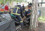В Дергачевском районе женщину после ДТП пришлось «вырезать» из автомобиля
