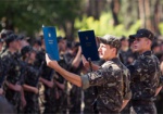 Около 300 студентов военной кафедры академии Нацгвардии приняли присягу