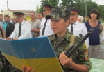 В Харькове будущие офицеры запаса приняли присягу