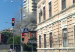 В центре Харькова горел гараж