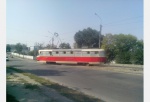 В Харькове трамвай опять сошел с рельсов