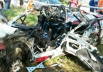 Харьковские автогонщики попали в аварию на ралли «Курземе»
