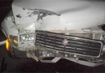 В Харькове столкнулись легковушка и два грузовика, трое пострадавших
