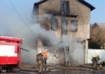 В Харькове загорелся гараж, есть пострадавший