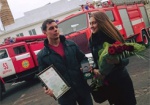 Парню, спасшему ребенка из пожара в Солоницевке, вручили награды