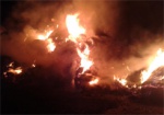 В Змиевском районе сгорело 160 тонн сена