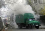 В Харькове загорелся грузовик