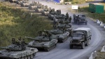 В Администрации Президента не считают, что колонна танков под Донецком пойдет в наступление