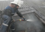 Под Харьковом сгорел жилой дом, есть пострадавший