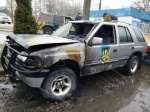 Ночью в Харькове сгорели три внедорожника