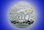 НБУ выпустил серебряную монету, посвященную «Году обезьяны»