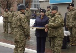 В Харькове - первый выпуск на офицерских курсах