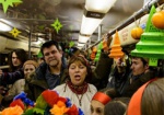 По Харькову прокатится рождественский трамвай