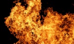 В Красноградском районе на пожаре погибли два человека