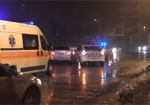 В Харькове Toyota врезалась в авто патрульной полиции, есть пострадавшие