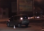 В Харькове после двойного ДТП водитель бросил авто и сбежал
