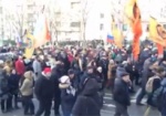 В Москве в рамках Марша памяти Немцова проходит акция в поддержку Савченко