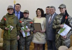 В Харькове наградили женщин-правоохранителей, работающих в зоне АТО