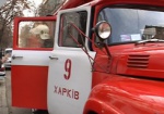 В Харькове горела казарма Нацгвардии