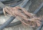 В Лозовой снова задержали воров телефонного кабеля