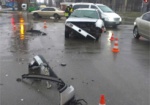 В Харькове столкнулись BMW и Volkswagen, есть пострадавшие