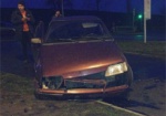 Пьяный водитель Opel врезался в светофор