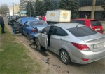 ДТП на Московском проспекте: столкнулись 5 машин