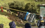 В Перу автобус упал в ущелье, 24 человека погибли