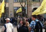 В Харькове активисты пикетировали форум Оппоблока